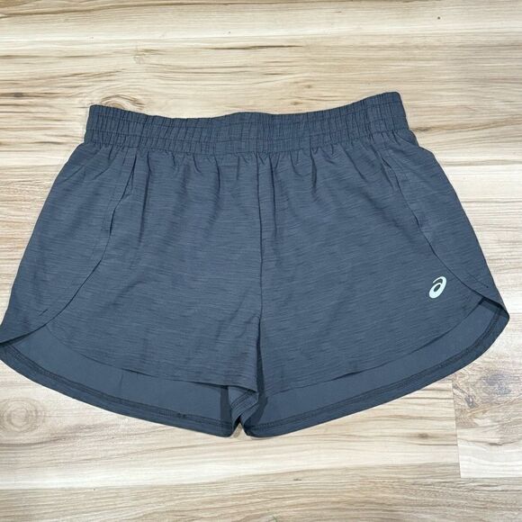 ASICS Grey Athletic Shorts Women’s Medium - Picture 1 of 3